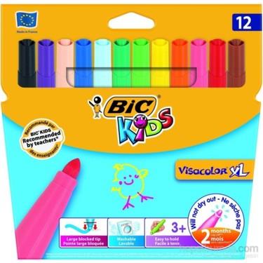 Bic Keçeli Boya Kalemi Kalem Visa Jumbo Yıkanabilir 12 Li 829007Bic Keçeli Boya Kalemi Kalem Visa Jumbo Yıkanabilir 12 Li 829007 - Kırtasiyem.netKeçeli Kalemler