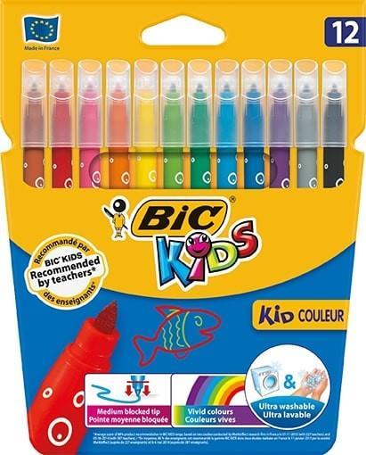 Bic Kıd Couler Keçeli Boya Kalemi 12 Li KutuBic Kıd Couler Keçeli Boya Kalemi 12 Li Kutu - Kırtasiyem.netKeçeli Kalemler