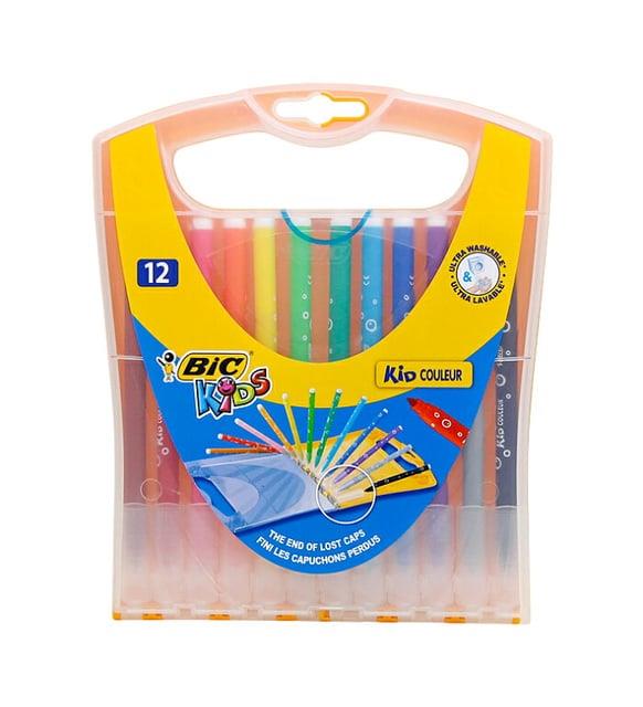 Bic Kid Couler Keçeli Boya Kalemi 12 Li Yelpaze KutuKid Couler Keçeli Boya Kalemi 12 Li Yelpaze Kutu - Kırtasiyem.netKeçeli Kalemler