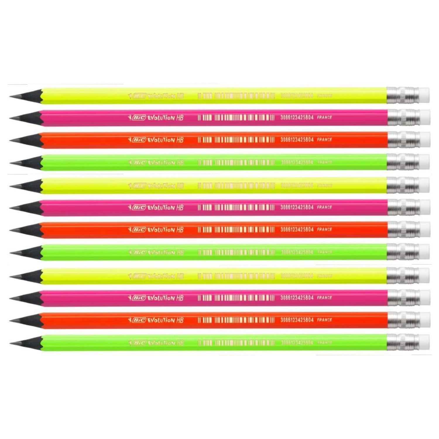 Bic Kurşun Kalem Evolution Fluo Silgili _12 (1 Adet)Bic Kurşun Kalem Evolution Fluo Silgili _12 - Kirtasiyem.netKurşun Kalemler
