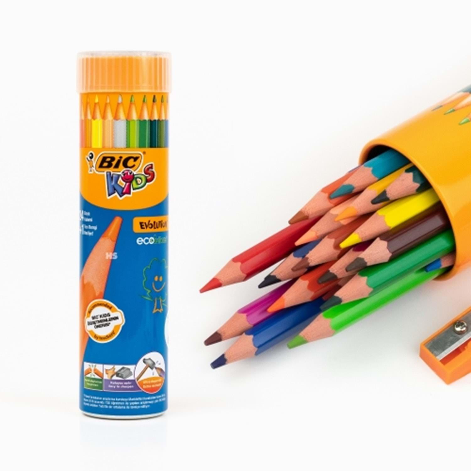 Bic Kuru Boya Evolution 12+1 Metal TüpBic Kuru Boya Evolution 12+1 Metal Tüp - Kırtasiyem.netKuru Boyalar