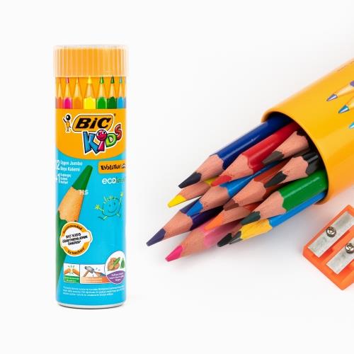 Bic Kuru Boya Evolution Trı.Jumbo 12+1 Metal TüpBic Kuru Boya Evolution Trı.Jumbo 12+1 Metal Tüp - Kırtasiyem.netKuru Boyalar