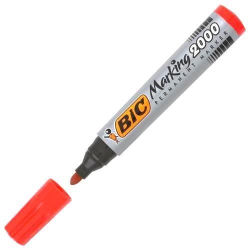 Bic Marker Yuvarlak Uç 2000 KırmızıBic Marker Yuvarlak Uç 2000 Kırmızı - Kirtasiyem.netMarkörler