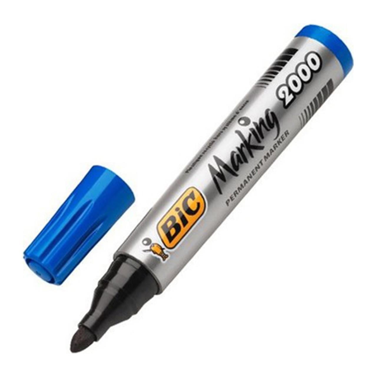 Bic Marker Yuvarlak Uç 2000 MaviBic Marker Yuvarlak Uç 2000 Mavi - Kirtasiyem.netMarkörler