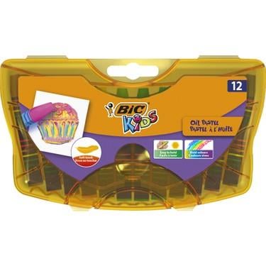 Bic Yağlı Pastel 12 Li Sert Plastik KutuBic Yağlı Pastel 12 Li Sert Plastik Kutu - Kırtasiyem.netYağlı Pastel Boyalar