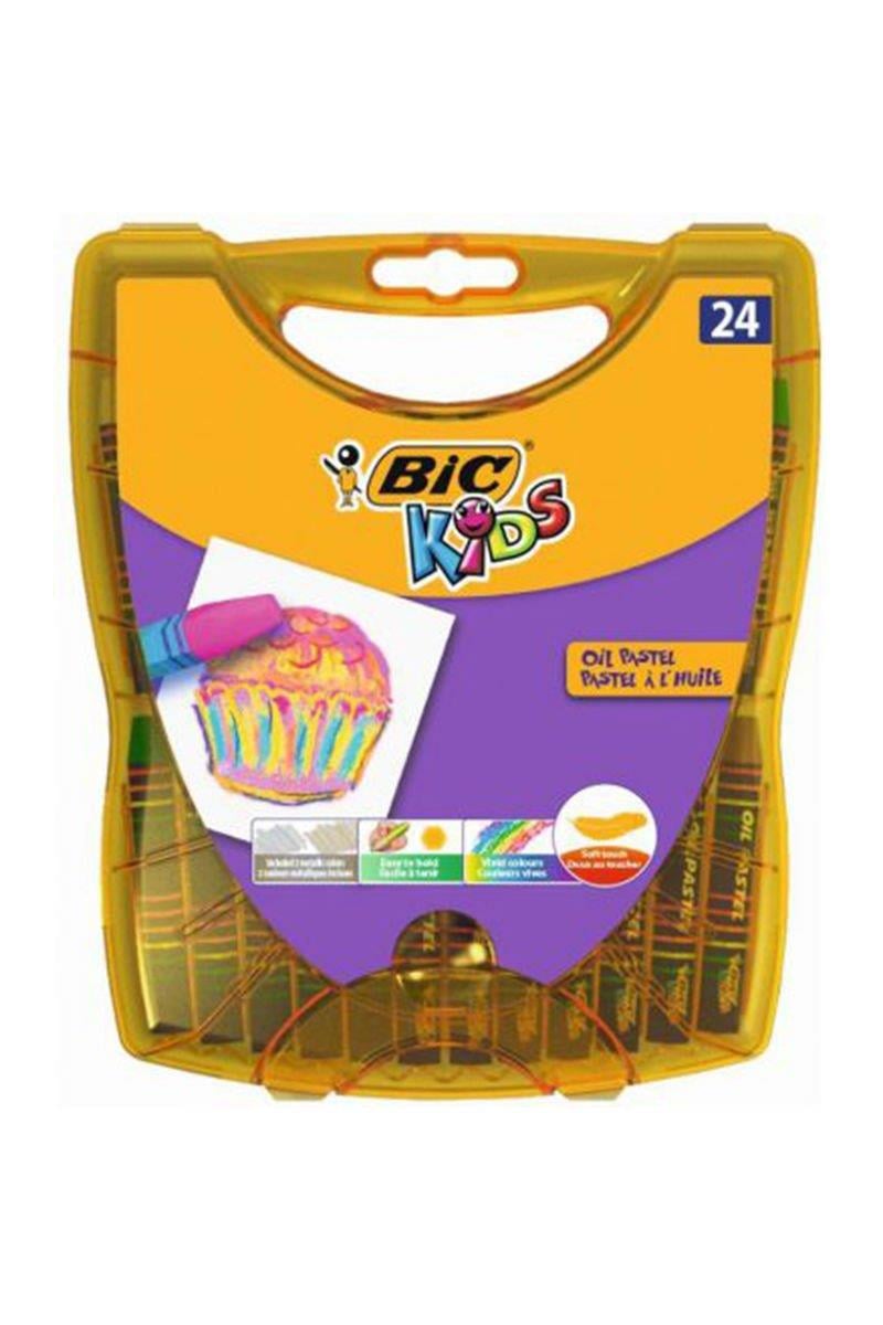 Bic Yağlı Pastel 24 Lü Sert Plastik KutuBic Yağlı Pastel 24 Lü Sert Plastik Kutu - Kırtasiyem.netYağlı Pastel Boyalar