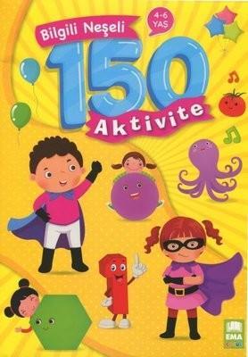 Bilgili Neşeli 150 Aktivite (4-6 Yaş)Bilgili Neşeli 150 Aktivite (4-6 Yaş) - Kirtasiyem.netAktivite Kitapları