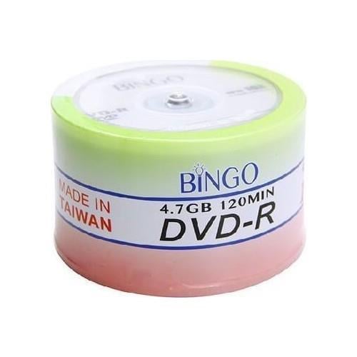 Bingo Dvd-R 16X 4,7 Gb *50Bingo Dvd-R 16X 4,7 Gb *50 - Kirtasiyem NetDiğer Ürünler