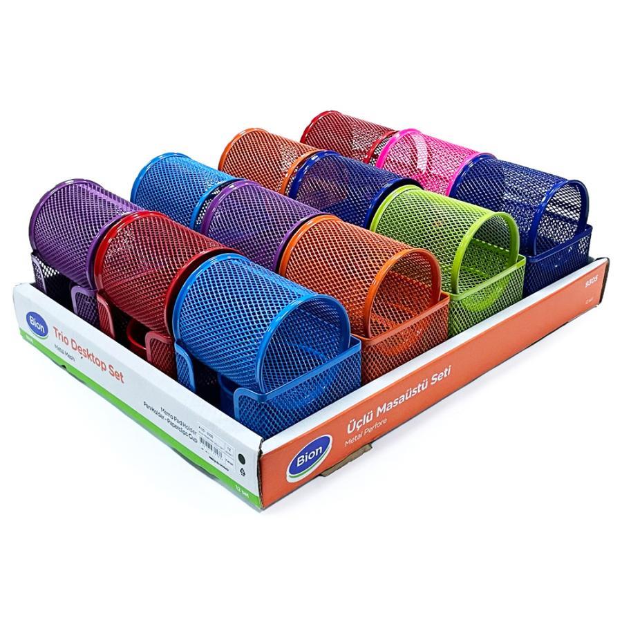 Bion Perfore 3'Lü Set 12'Li Tepsi Canlı Renkler 9305Bion Perfore 3'Lü Set 12'Li Tepsi Canlı Renkler 9305 - Kirtasiyem.netTermal Rulolar
