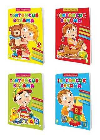 Birleşik Tomurcuk Boyama Kitabı Tontoncuk 1-4 EmaçocukBirleşik Tomurcuk Boyama Kitabı Tontoncuk 1-4 Emaçocuk - Kirtasiyem.netBoyama Kitapları