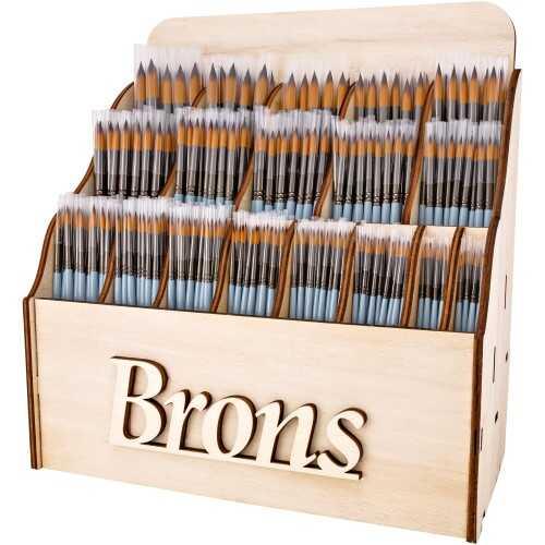 Brons 123 Serisi Sulu Kısa Sap Fırça Stand Br-861Brons 123 Serisi Sulu Kısa Sap Fırça Stand Br-861 - Kırtasiyem.netSulu Boya Fırçası
