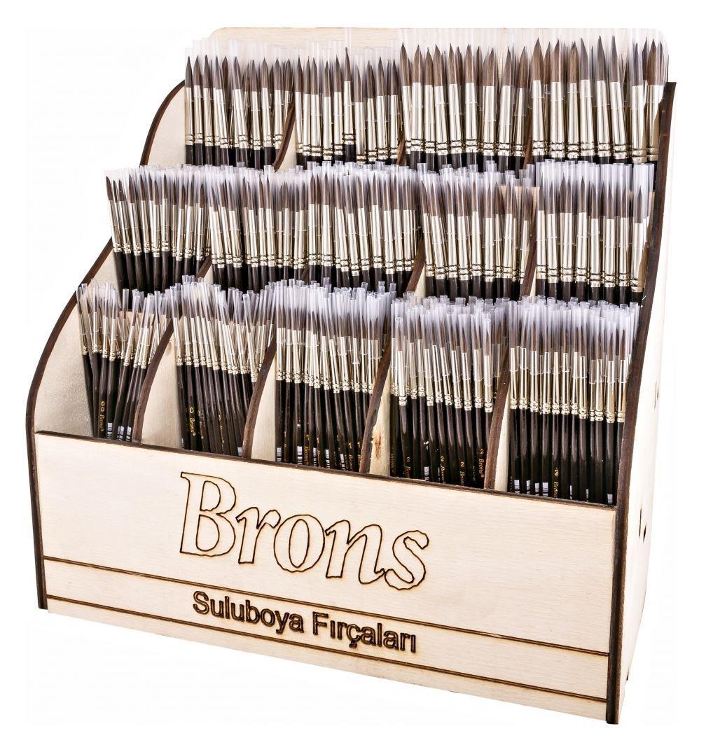 Brons 145 Serisi Sulu Fırça Stand Br-246Brons 145 Serisi Sulu Fırça Stand Br-246 - Kırtasiyem.netSulu Boya Fırçası