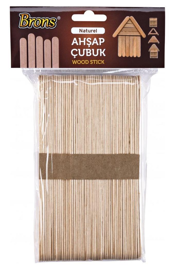 Brons Ahşap Çubuk Naturel Dar Br-900Brons Ahşap Çubuk Naturel Dar Br-900 - Kırtasiyem.netAhşap Ürünler