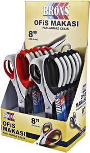 Brons Makas Büro 20.5 Cm Br-705Brons Makas Büro 20.5 Cm Br-705 - Kirtasiyem.netOfis Makası
