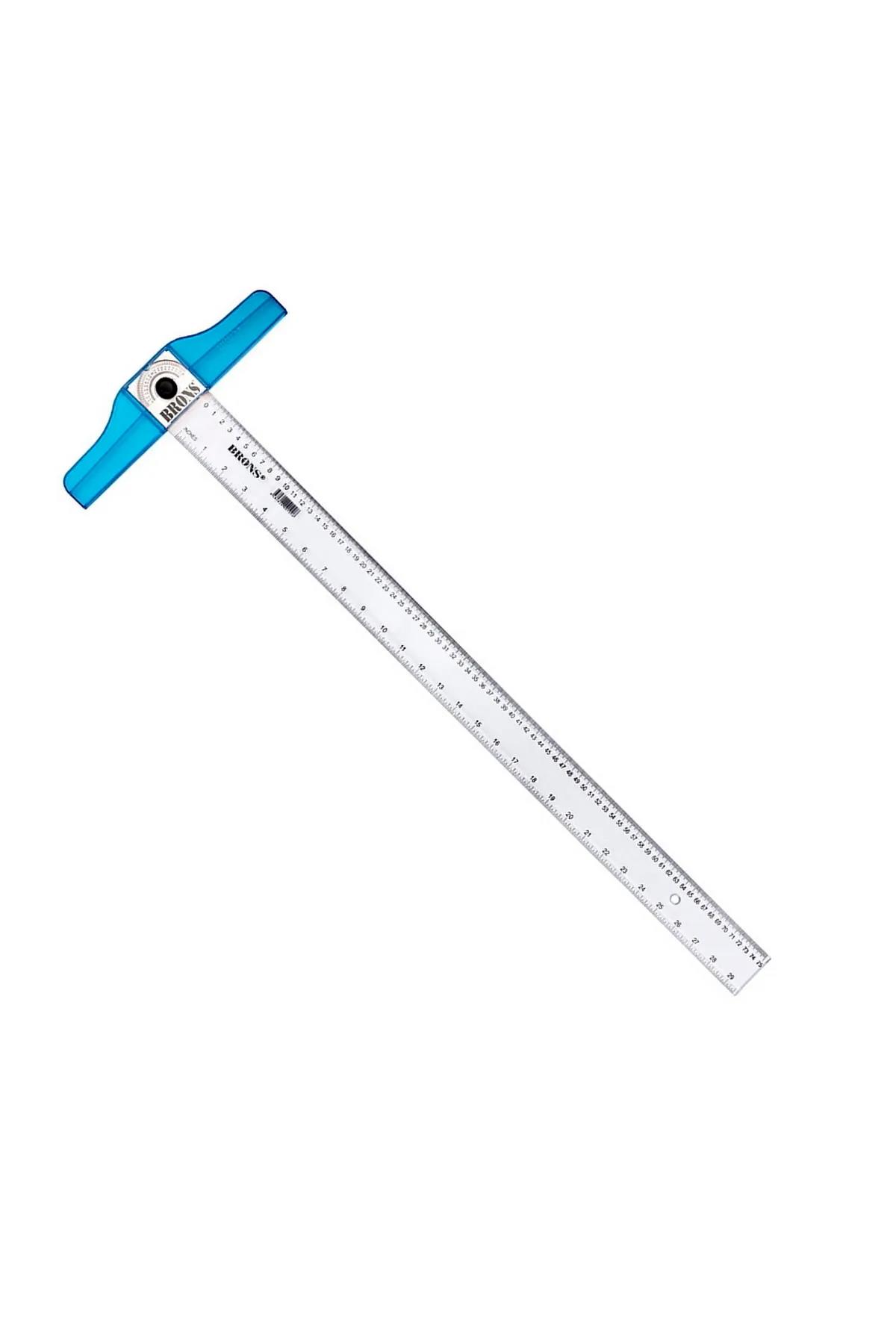 Brons T Cetveli 75 Cm Oynar Başlıklı Br-114Brons T Cetveli 75 Cm Oynar Başlıklı Br-114 - Kirtasiyem.netCetveller