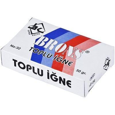 Brons Toplu İğne 32/50 Gr Br-105Brons Toplu İğne 32/50 Gr Br-105 - Kirtasiyem.netİğneler