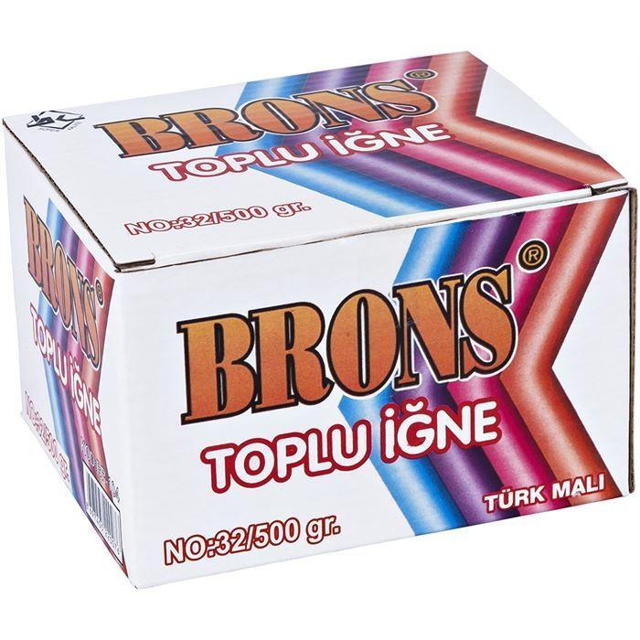 Brons Toplu İğne 32/500 Gr Br-107Brons Toplu İğne 32/500 Gr Br-107 - Kirtasiyem.netİğneler
