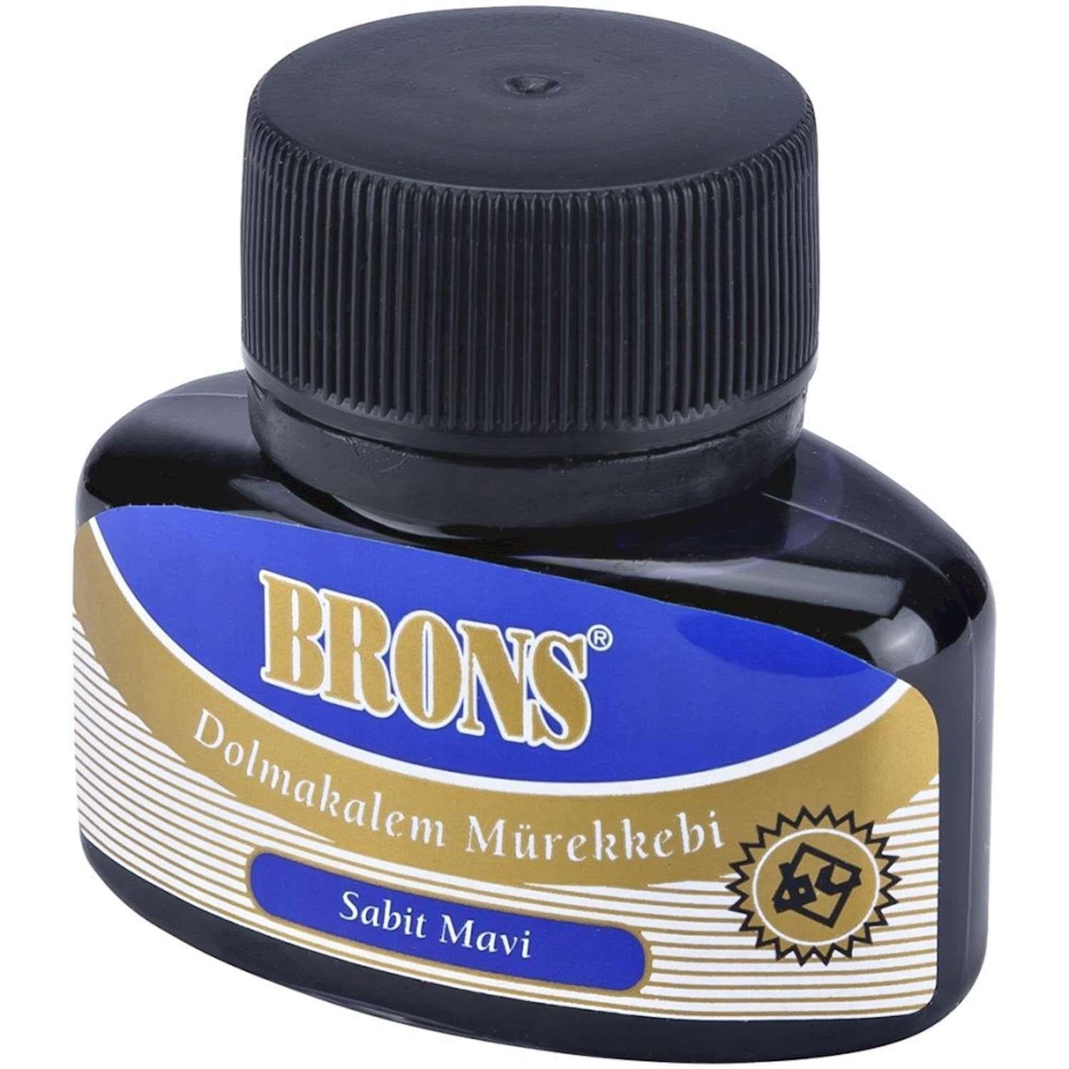 Brons Yazi Mürekkebi Mavi 35 Cc Br-312Brons Yazi Mürekkebi Mavi 35 Cc Br-312 - Kirtasiyem.netTahta Kalemi Mürekkepi