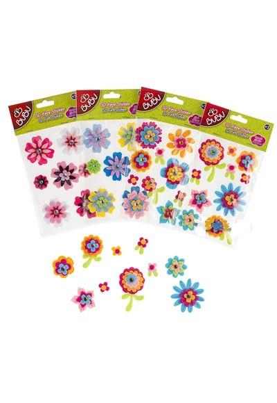 Bu-Bu 3D Sticker Keçe Çiçek  (St031/....034)*24Bu-Bu 3D Sticker Keçe Çiçek  (St031/....034)*24 - Kirtasiyem NetStickerlar