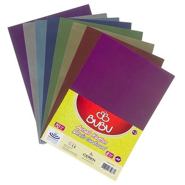 Bu-Bu Aynalı Karton A4 *10 BUBU-FK0017Bu-Bu Aynalı Karton A4 - Kirtasiyem.netKrome Karton