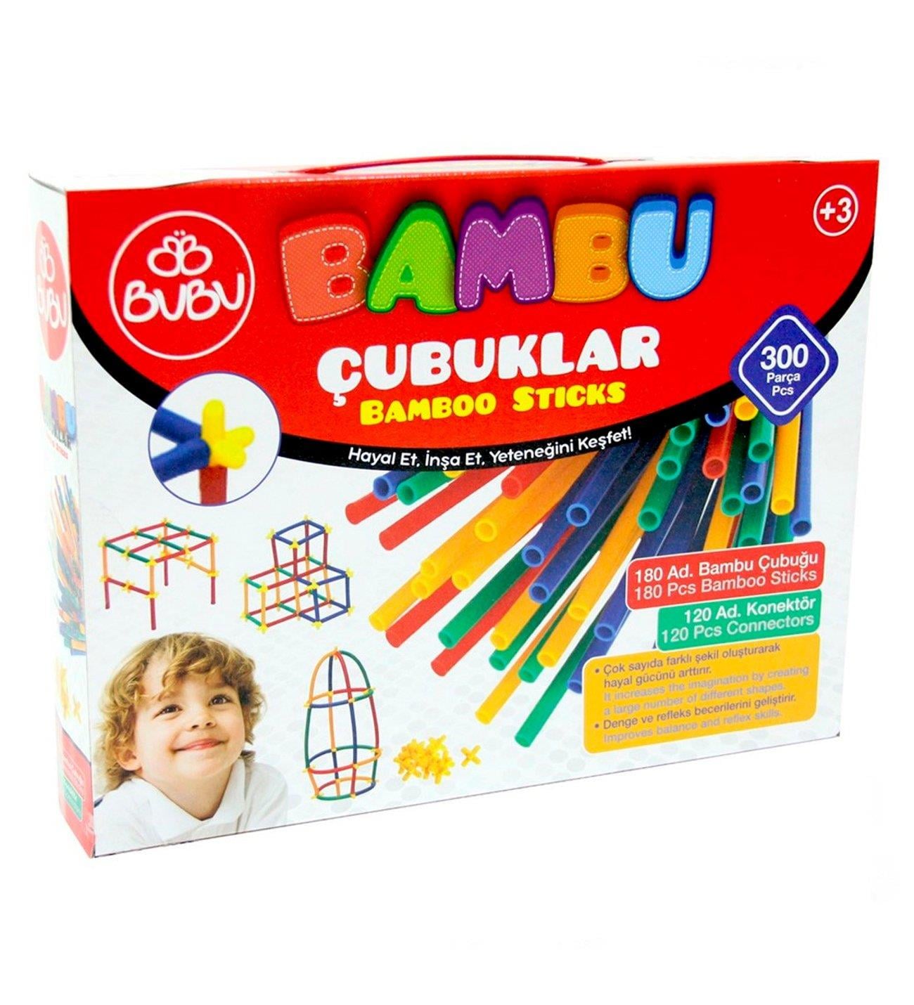 Bu-Bu Bambu Çubuklar 300'LüBu-Bu Bambu Çubuklar 300'Lü (Net) - Kirtasiyem.netEğitici Materyaller
