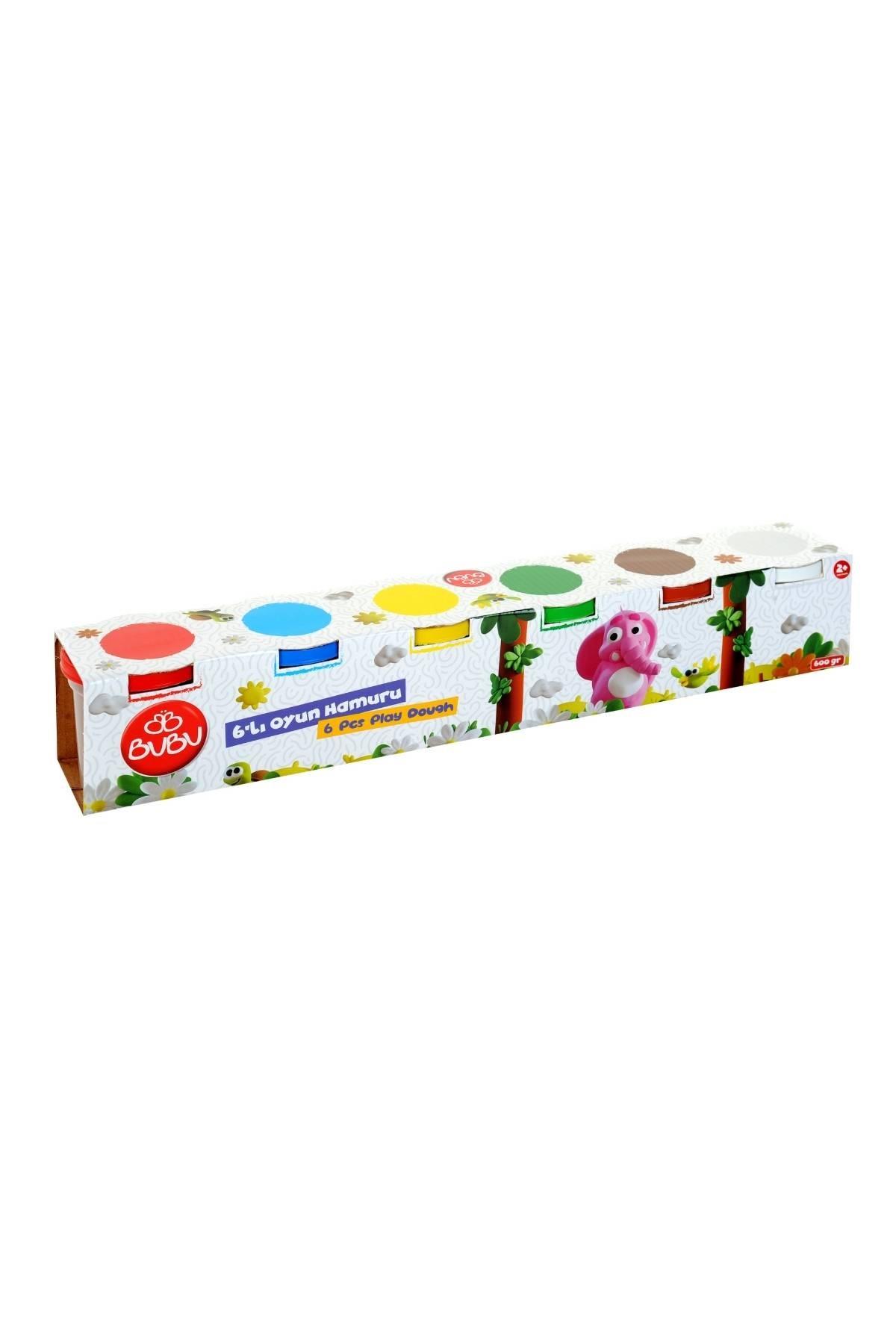 Bu-Bu Büyük Oyun Hamuru 6'Lı (6X100Gr.) Bubu-Oh0007Bu-Bu Büyük Oyun Hamuru 6'Lı (6X100Gr.) Bubu-Oh0007 - Kirtasiyem.netOyun Hamurları