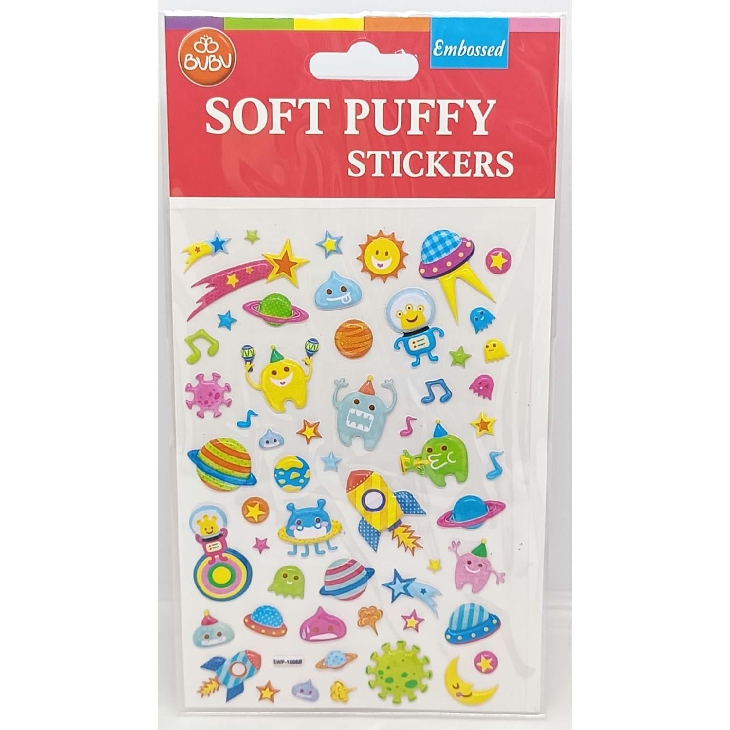 Bu-Bu Büyük Stickers _960 (1 Adet) KarışıkKalem Çantaları