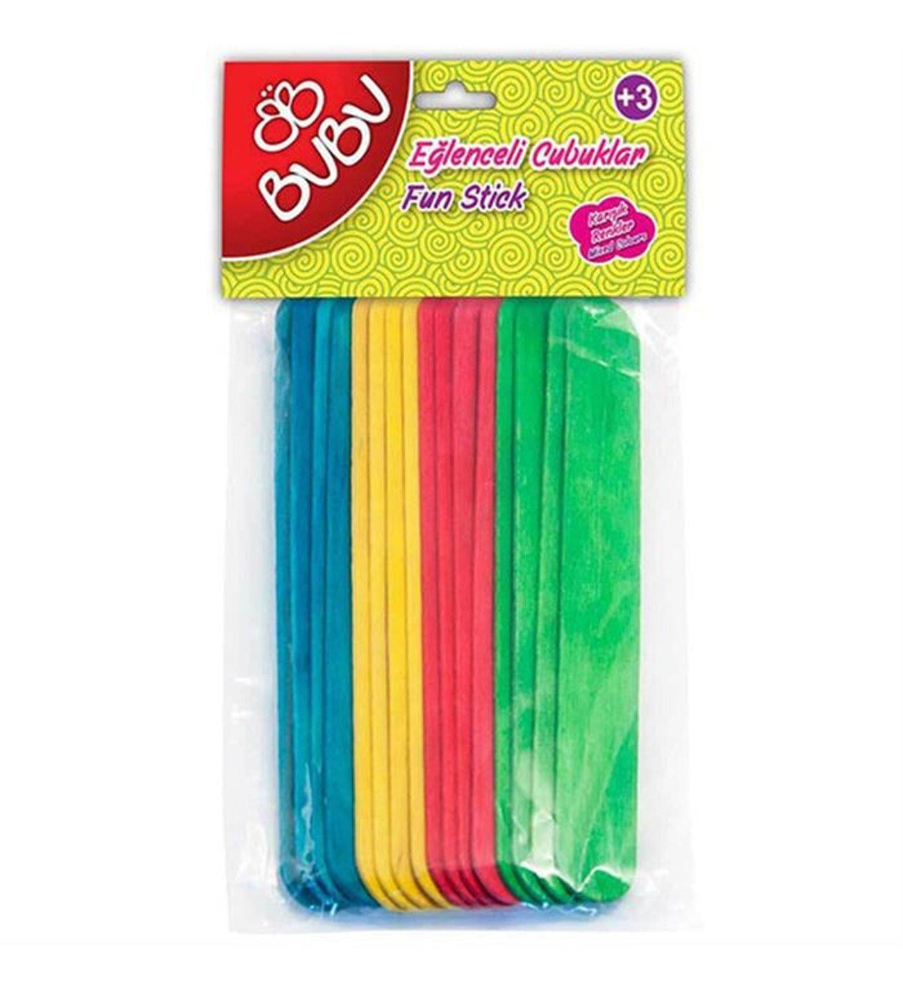 Bu-Bu Eğlenceli Çubuklar Renkli 15X1,8Cm 40Lı Uzun Bubu-Hs0014Bu-Bu Eğlenceli Çubuklar Renkli 15X1,8Cm 40Lı Uzun Bubu-Hs0014 - Kirtasiyem.netDiğer Oyuncak Ürünleri