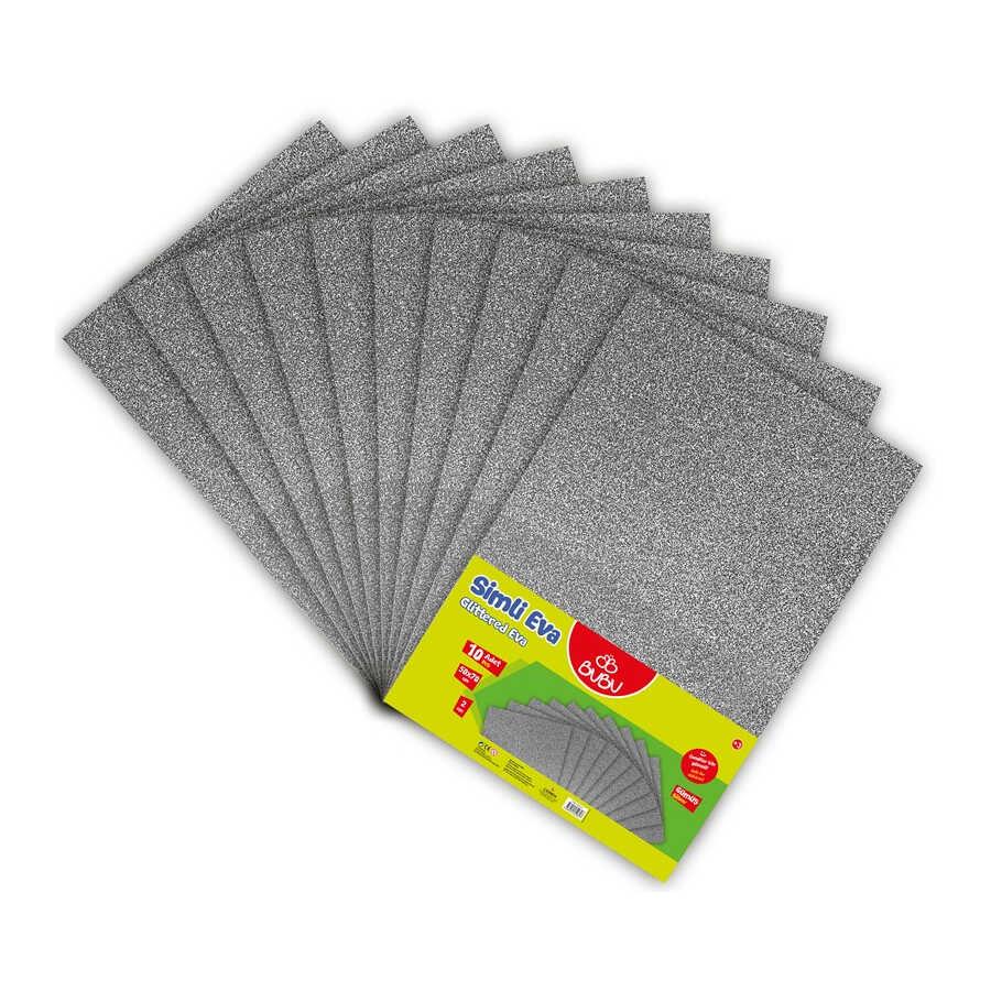 Bu-Bu Eva 50X70 Simli Gümüş Bubu-Ev0016 (1 ADET)Bu-Bu Eva 50X70 Simli Gümüş *10 Bubu-Ev0016 - Kirtasiyem.netEvalar