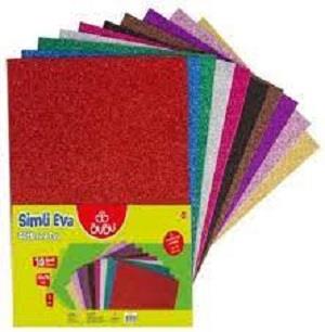 Bu-Bu Eva 50X70 Simli Rulo 2 Mm. 10 Renk Seçeneği (1 ADET)_60Bu-Bu Eva 50X70 Simli Rulo 2 Mm. 10 Renk Seçeneği (1 Adet)*60 - Kirtasiyem.netEvalar