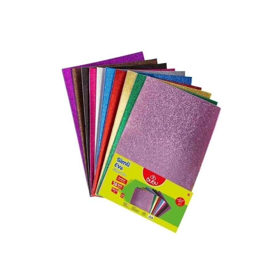 Bu-Bu Eva 50X70 Simli Yapışkanlı Krş.10 Renk Seçeneği (1 ADET) Bubu-Ev0020Bu-Bu Eva 50X70 Simli Yapışkanlı Krş.10 Renk Seçeneği (1 Adet) Bubu-Ev0020 - Kirtasiyem.netEvalar