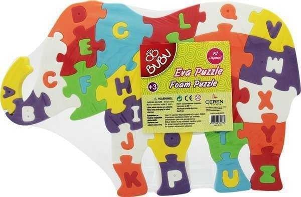 Bu-Bu Eva Puzzle Fil HarflerBu-Bu Eva Puzzle Fil Harfler - Kirtasiyem.netYapbozlar