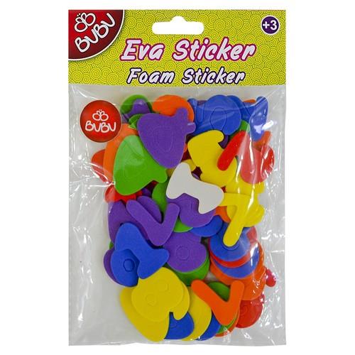 Bu-Bu Eva Sticker Sayılar Karışık Orta 12'Li PvcBu-Bu Eva Sticker Sayılar Karışık Orta *12 Pvc - Kirtasiyem NetStickerlar
