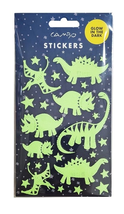 Bu-Bu Fosfor Dinozor Stıcker  BUBU-CAS-01-021Stickerlar