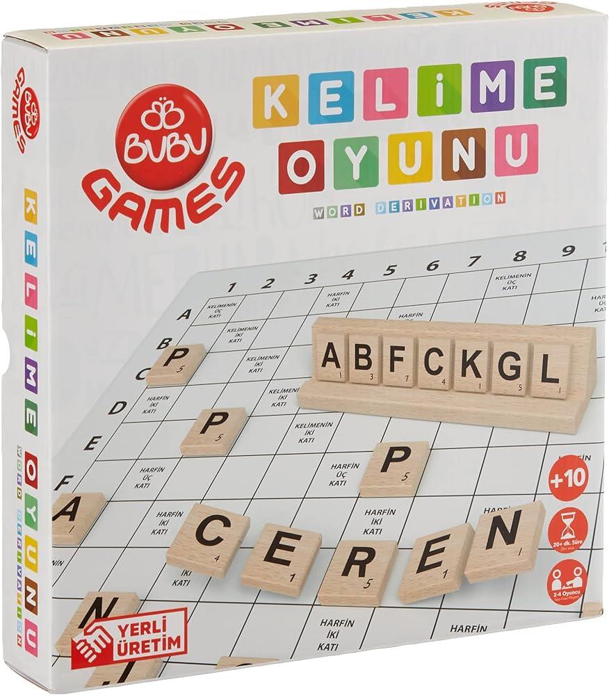 Bu-Bu Games Ahşap Kelime Oyunu Bubu-Gm0036Bu-Bu Games Ahşap Kelime Oyunu Bubu-Gm0036 - Kirtasiyem.netEğitici Materyaller