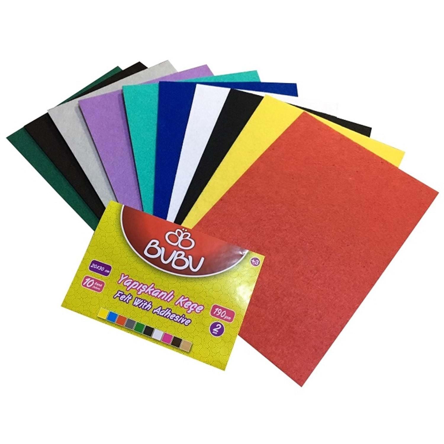 Bu-Bu Keçe 20X30 Yapışkanlı BUBU-KE0002Bu-Bu Keçe 20X30 Yapışkanlı BUBU-KE0002 - Kirtasiyem.netKeçeler