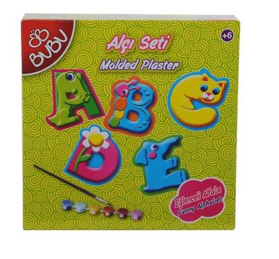 Bu-Bu Kendin Yap Alçı Seti Eğlenceli AlfabeBu-Bu Kendin Yap Alçı Seti Eğlenceli Alfabe - Kirtasiyem.netSeramik Hamurları