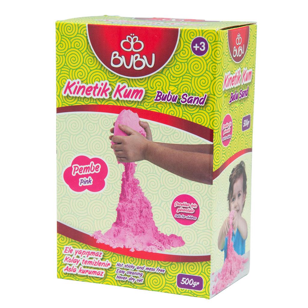 Bu-Bu Kinetik Kum 500 Gr PembeBu-Bu Kinetik Kum 500 Gr Pembe - Kirtasiyem.netKinetik Kum