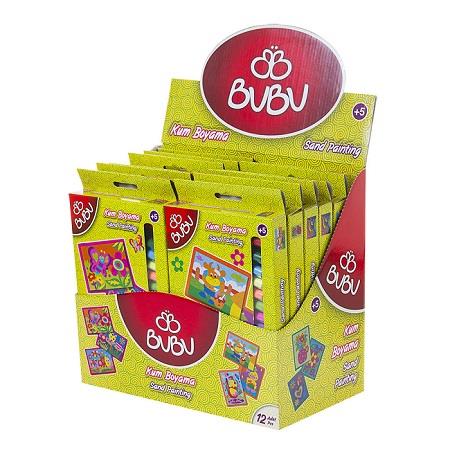 Bu-Bu Kum Boyama Standı *12Bu-Bu Kum Boyama Standı *12 - Kirtasiyem.netKumlu Boyamalar