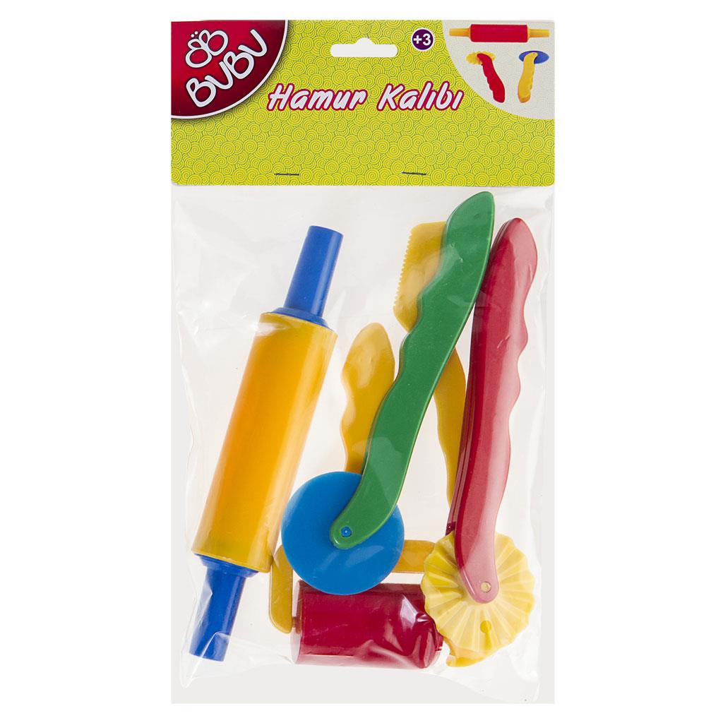 Bu-Bu Oyun Hamuru Kalıbı Merdane Seti 6 Parça Bubu00002Bu-Bu Oyun Hamuru Kalıbı Merdane Seti 6 Parça Bubu00002 - Kirtasiyem.netOyun Hamurları