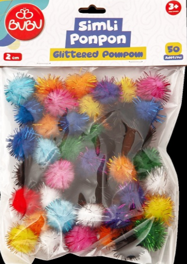 Bu-Bu Ponpon Simli 2Cm 50'Li Karma BUBU-PON005Bu-Bu Ponpon Simli 2Cm 50'Li Karma BUBU-PON005 - Kirtasiyem.netSlime