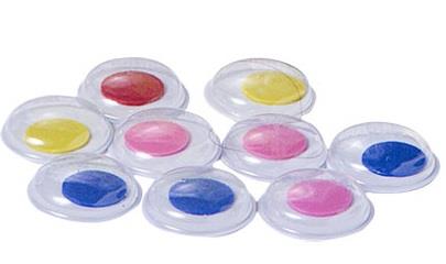 Bu-Bu Renkli Göz 18Mm 8Gr (1 ADET)Bu-Bu Renkli Göz 18Mm 8Gr *12 - Kirtasiyem.netOynargözler