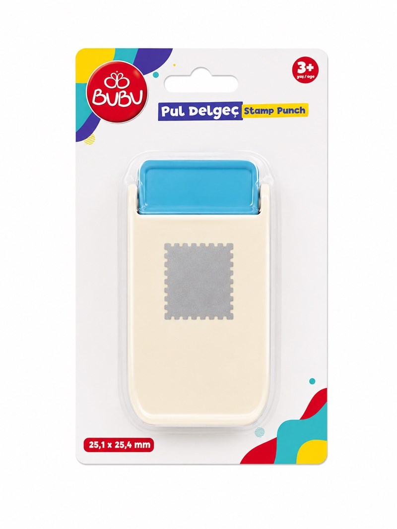 Bu-Bu Şeklli Eva Ve Kağıt Delgeç Pul 25,1 X 25,4 Mm (Km-5810) BUBU-DE0032Şekilli Delgeçler
