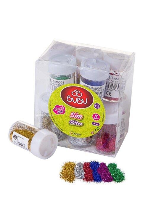 Bu-Bu Sim Karışık Renk 8 Gr  Bubu-Sm0001Bu-Bu Sim Karışık Renk 8 Gr *12 Bubu-Sm0001 - Kirtasiyem.netSimler