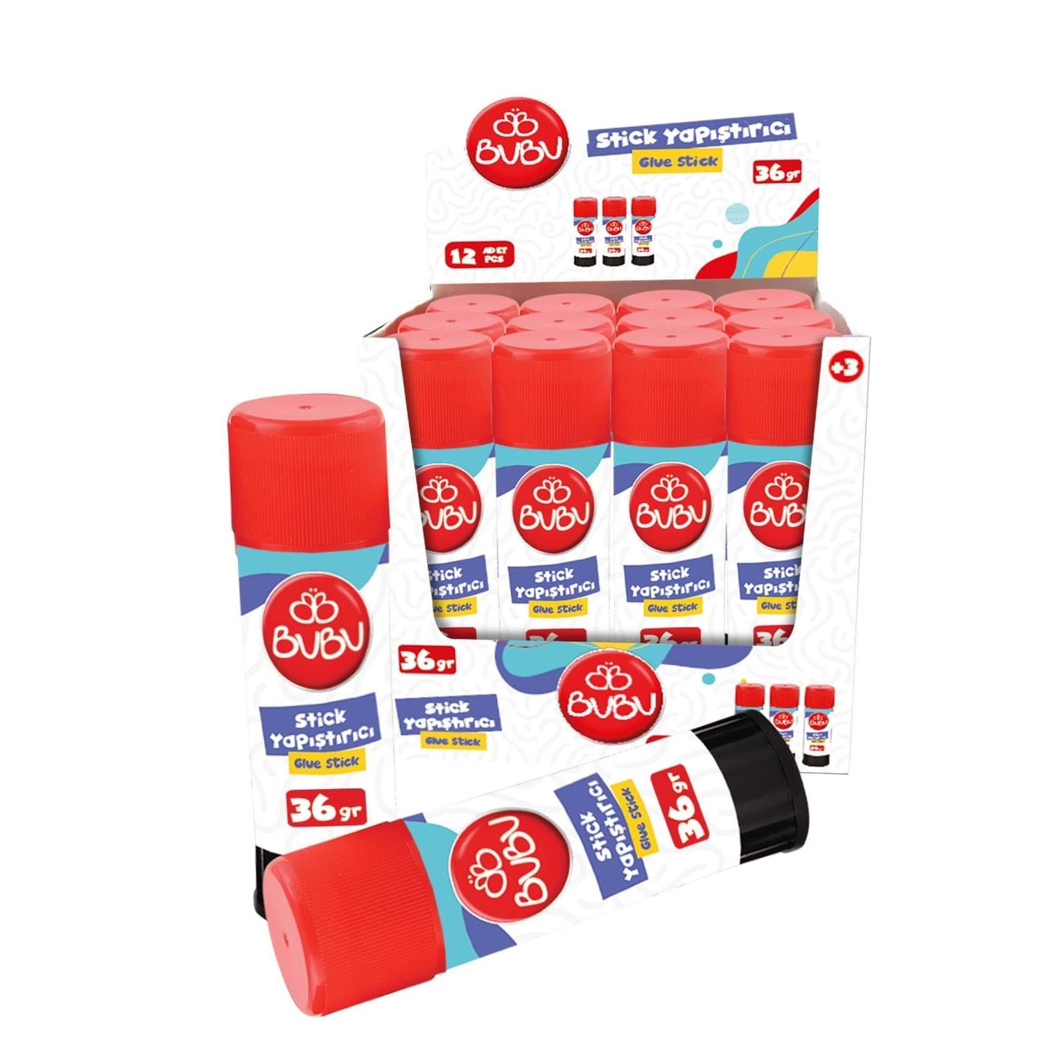 Bu-Bu Stıck Yapıştırıcı 36 Gr.  Bubu-Yp0014_12Bu-Bu Stıck Yapıştırıcı 36 Gr. *12 Bubu-Yp0014 - Kirtasiyem.netStick Yapıştırıcılar