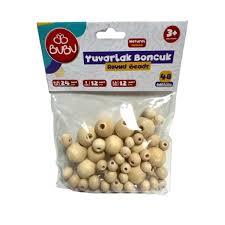 Bu-Bu Yuvarlak Natural Boncuk Karışık BUBU-HS0034Sıvı Yapıştırıcılar