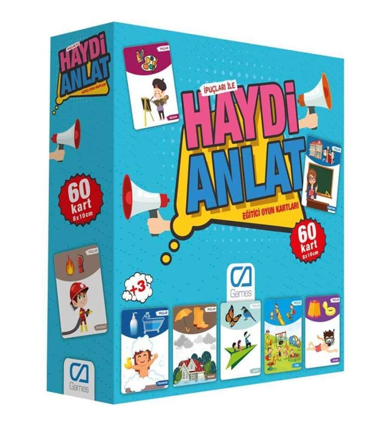 CA Oyuncak Haydi Anlat CA.5080CA Oyuncak Haydi Anlat CA.5080 - Kirtasiyem.netEğitici Materyaller