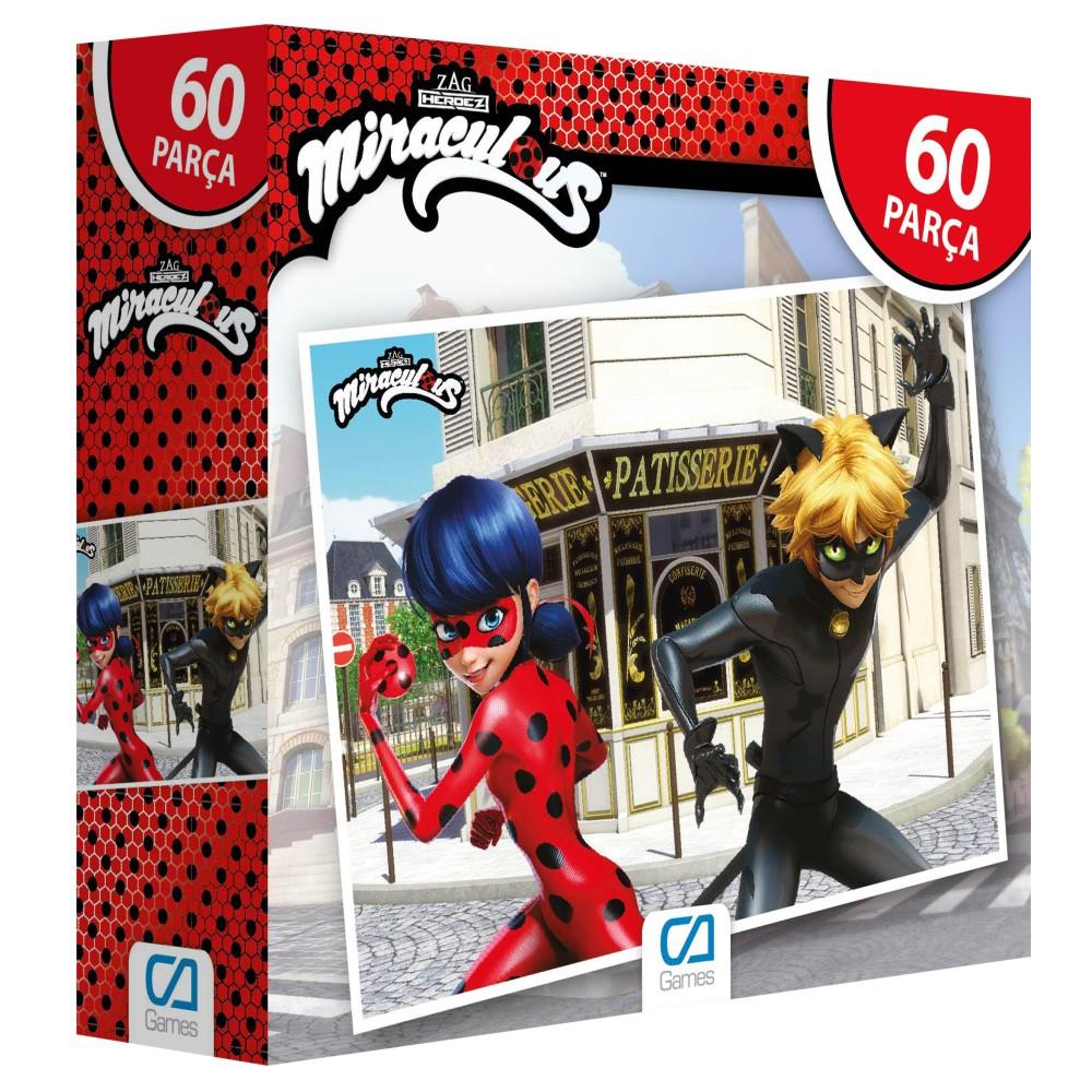 CA Oyuncak Miraculous Puzzle 60 Lı CA.5102CA Oyuncak Miraculous Puzzle 60 Lı CA.5102 - Kirtasiyem.netYapbozlar