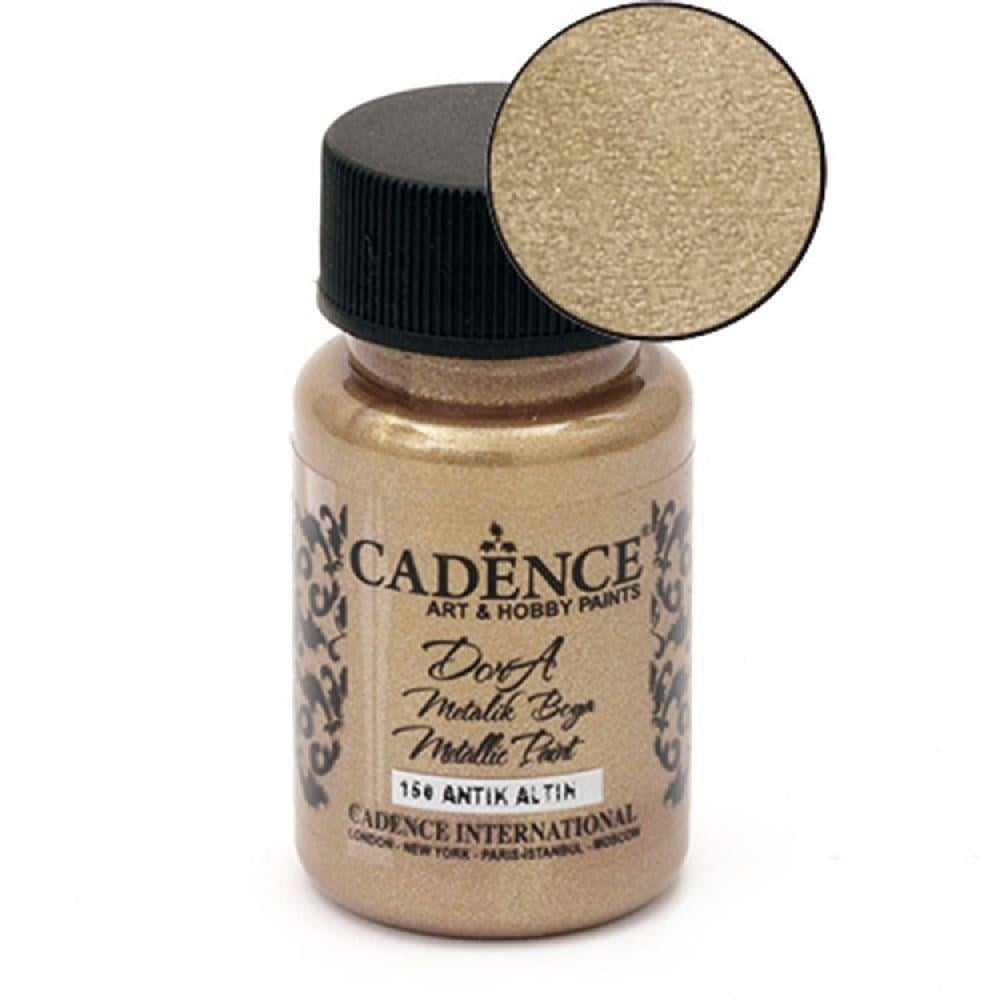 Cadence Dora Metalik Boya Antik Altın 50 Ml 150Cadence Dora Metalik Boya Antik Altın 50 Ml 150 - Kırtasiyem.netAkrilik Boyalar	