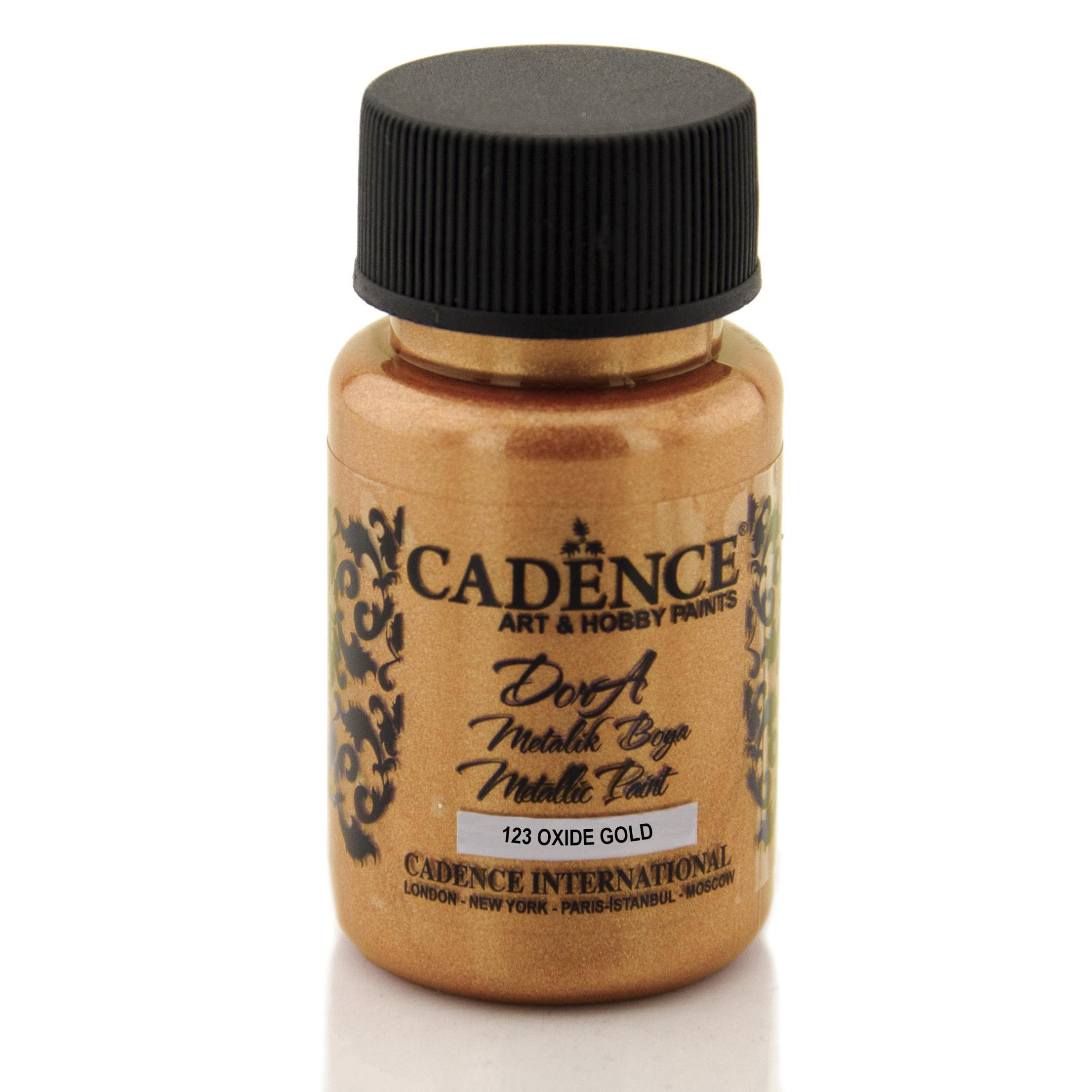 Cadence Dora Metalik Boya Oxide Gold 50 Ml 123Cadence Dora Metalik Boya Oxide Gold 50 Ml 123 - Kırtasiyem.netAkrilik Boyalar	